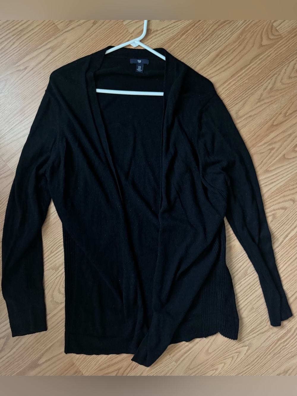 GAP Black Open-Front Women’s Sweater Cardigan XL